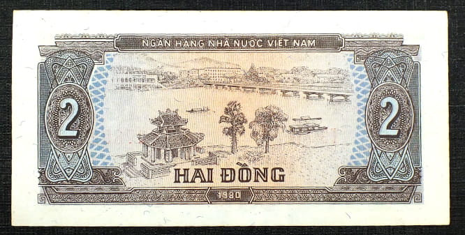 2 Dong - Wietnam 1980 r.