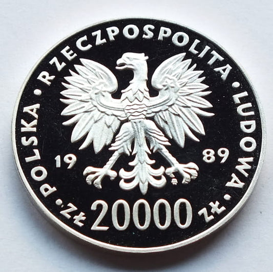 20 000 zł XIV Mistrzostwa Świata w Piłce Nożnej  - Włochy 1990