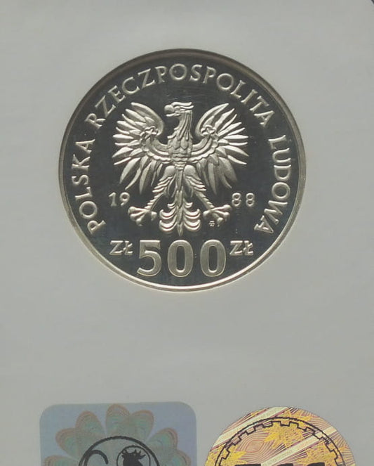 500 zł MŚ w piłce nożnej - Włochy 1990